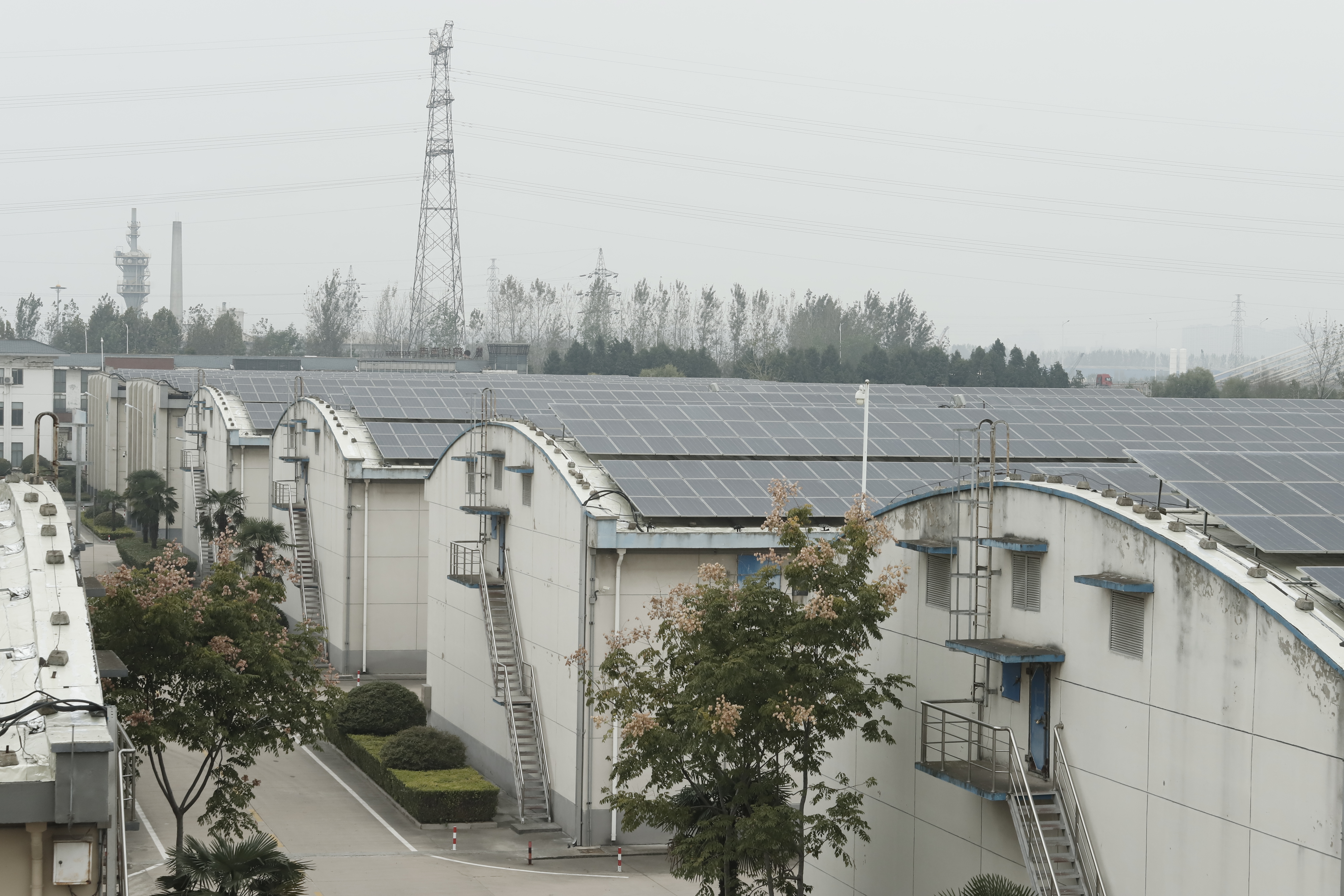 江蘇宿遷國家糧食儲備庫3MW光伏電站